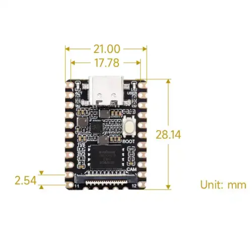 Luckfox Pico Mini details size